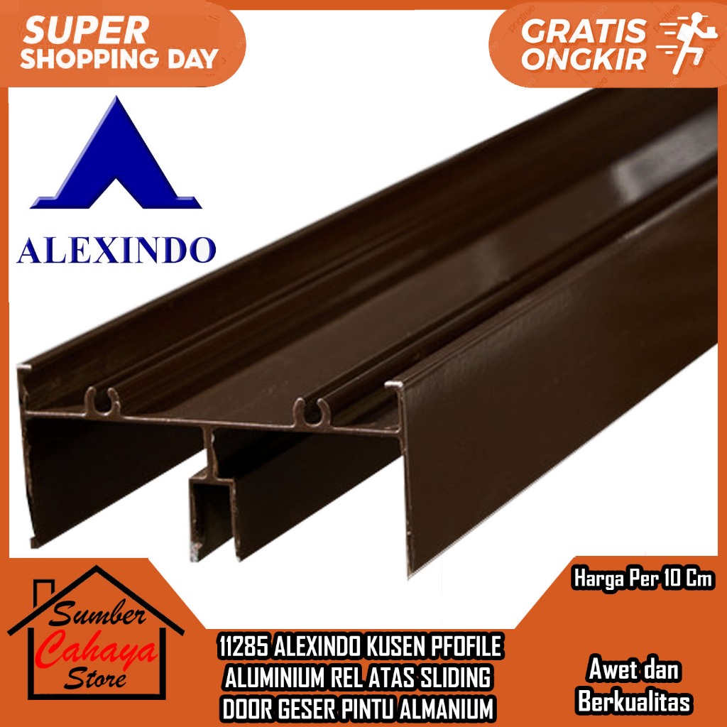 11285 Alexindo Rel Atas Sliding Sleding Seliding Door Kusen Jendela Pintu Window Closer Casement Cas