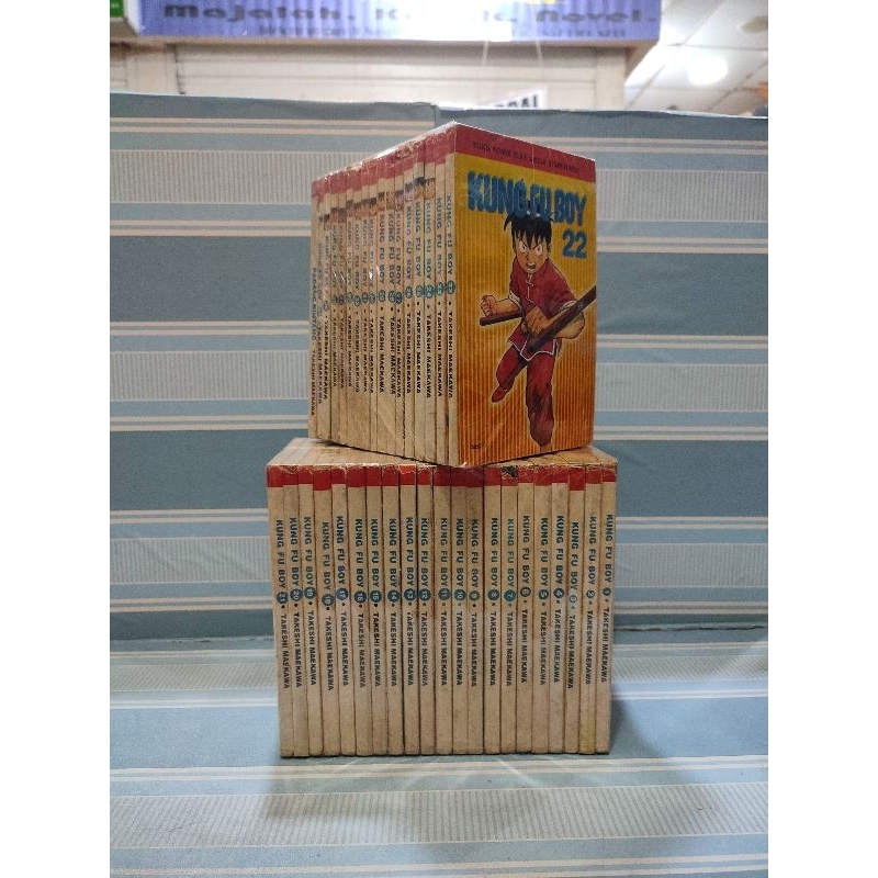Komik kung fu boy kungfu boy lengkap satu set 1-37 tamat