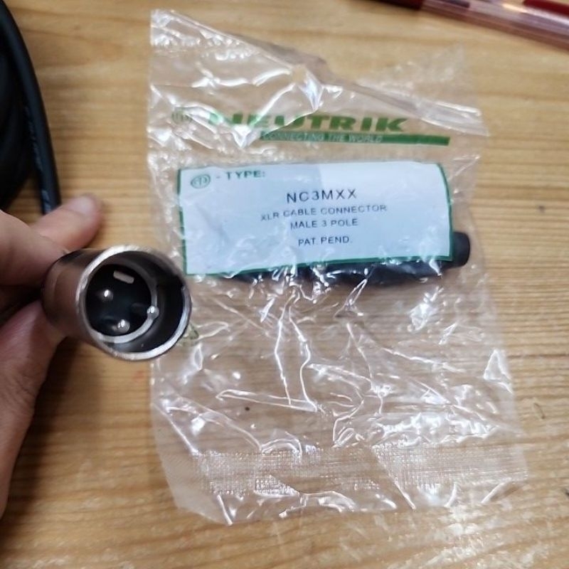 JEK AUDIO MIC CANON MALE NEUTRIK