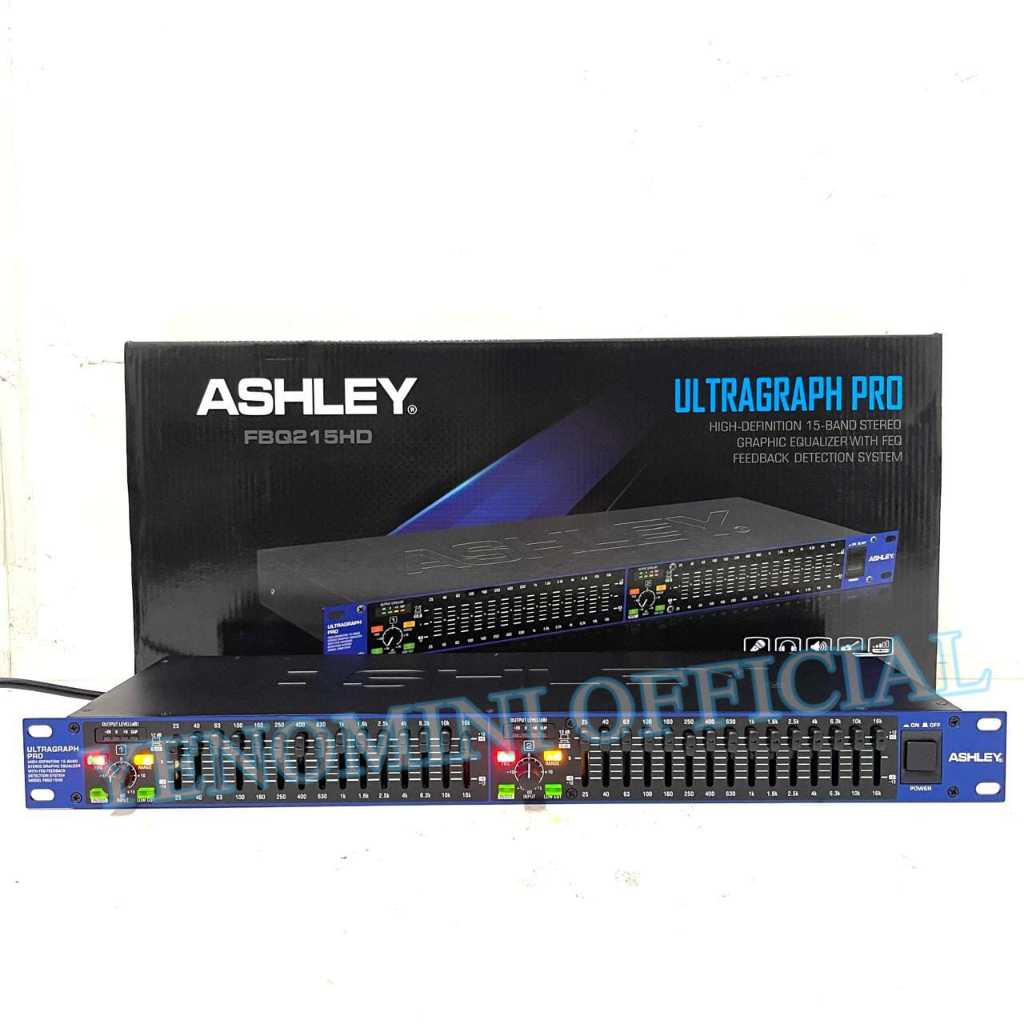 Equaliser Ashley FBQ 215 HD Original Equalizer Ashley Fbq215Hd With Feeckback Destroyer Fbq-215Hd ( 