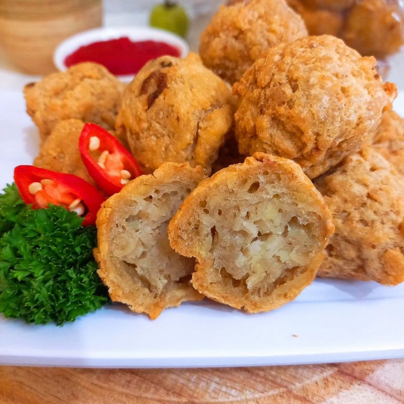 

siomay goreng. / goreng bakso