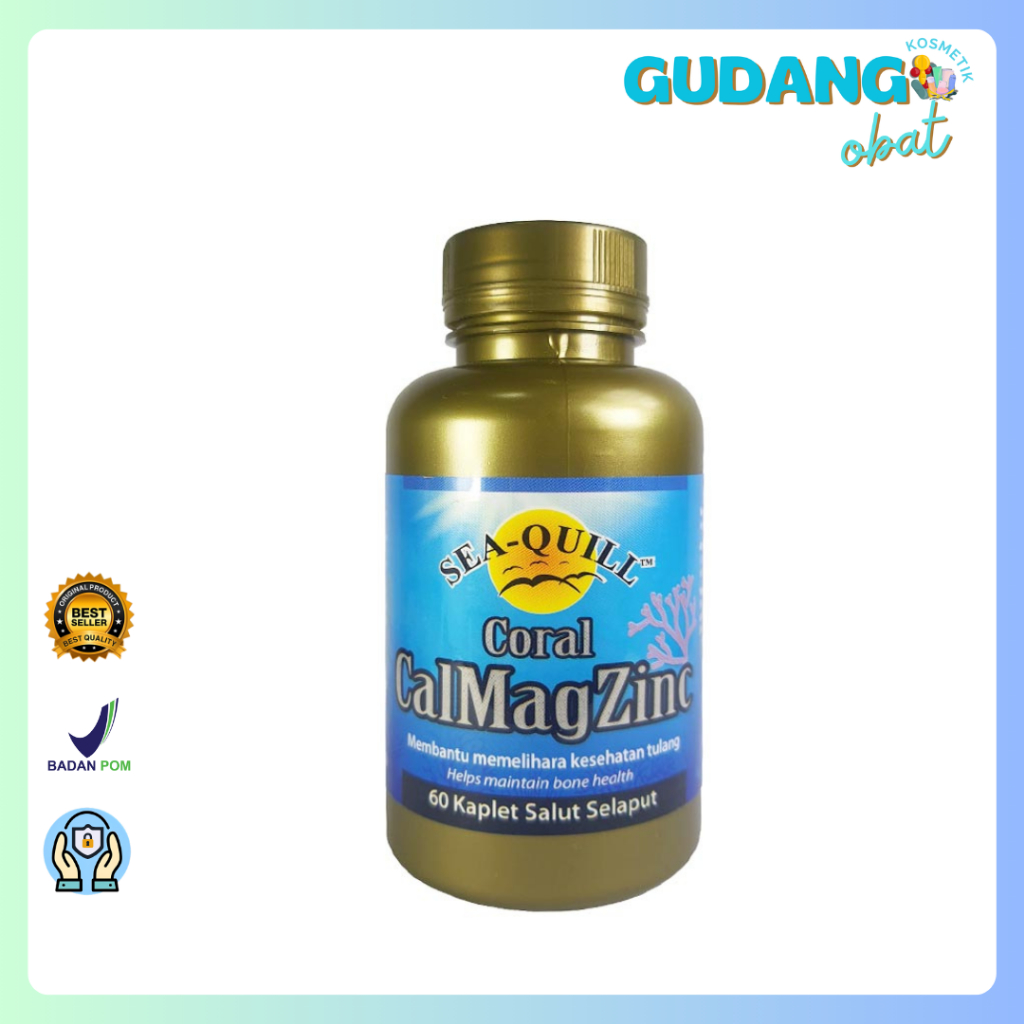 Sea-Quill Coral CalMagZinc (60 Kaplet)