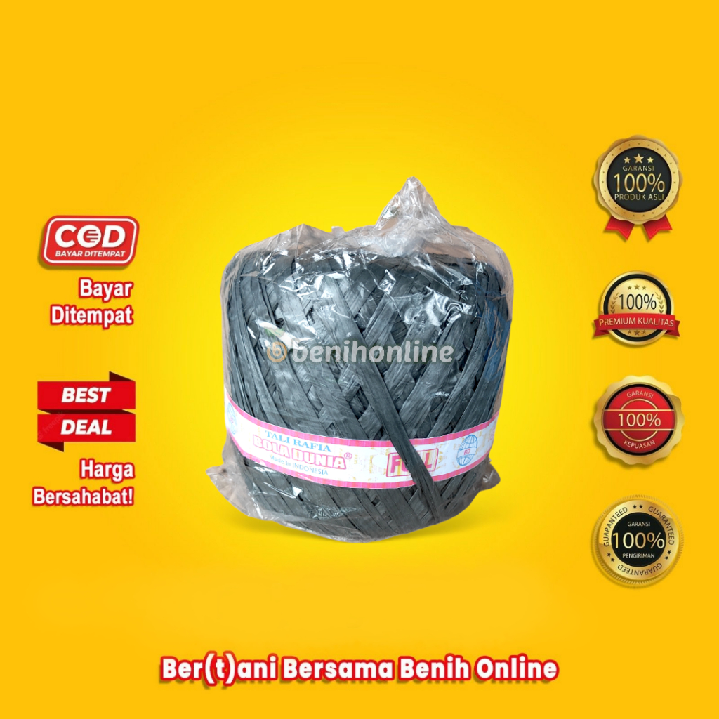 RAFIA BOLA DUNIA 1 KG FULL Tali Rafia Tali Salaran Tali pertanian