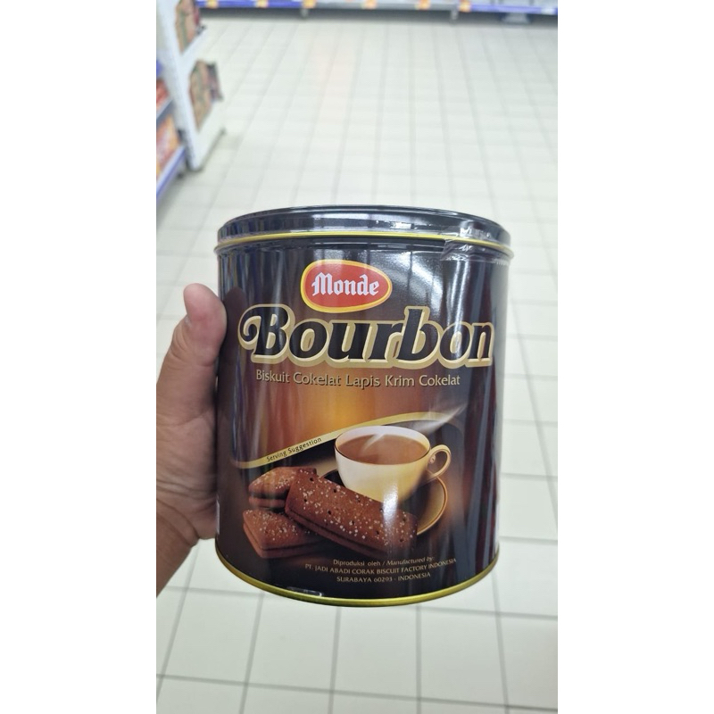 

Monde bourbon biscuits chocolate 800gr kaleng