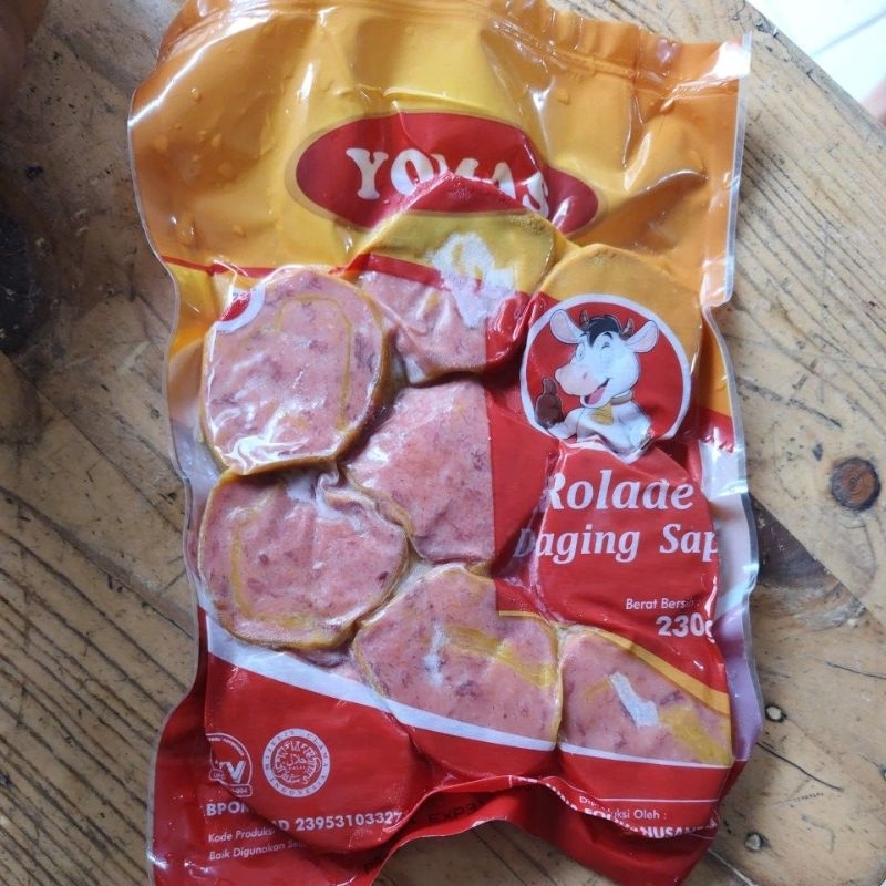 

YOMAS Rolade Daging sapi 230 gr | Rolade sapi | rolade daging sapi