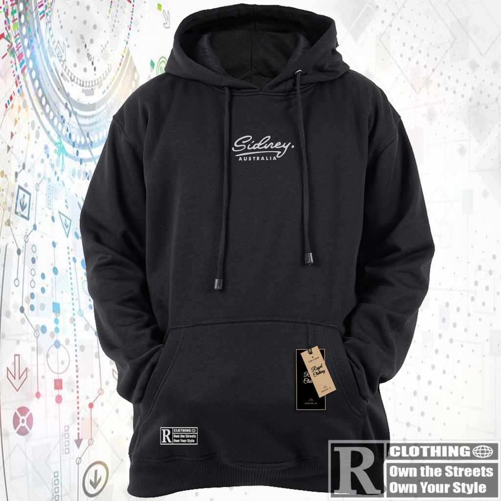 Hoodie Pria M,L,XL,XXl Hitam Jaket Sweater Suiter Hudie Sewiter Prostreet Suwiter Hodie Oversize Pri