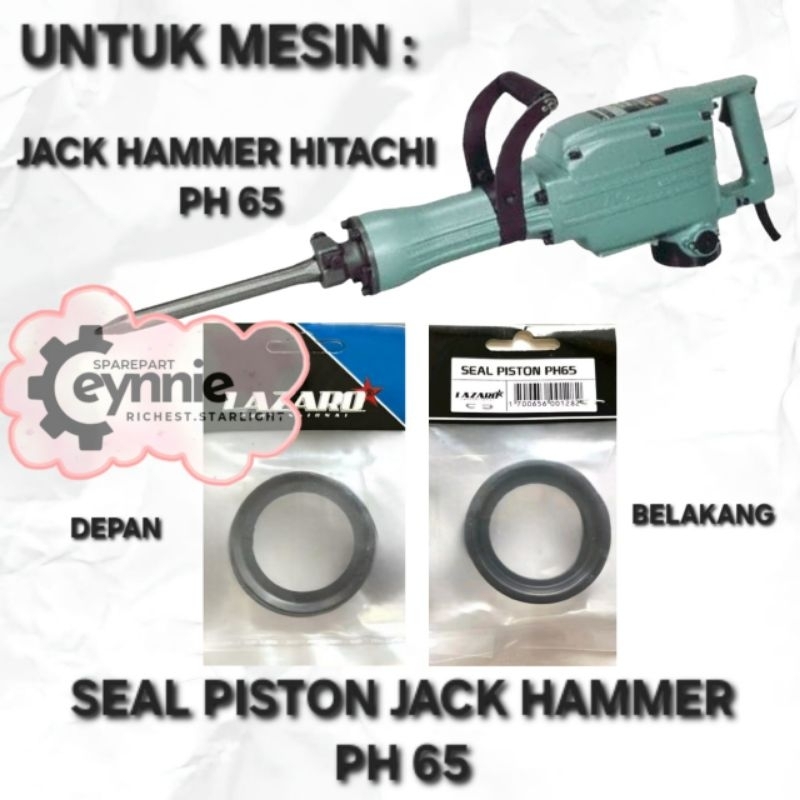 SEAL PISTON HIKOKI HITACHI PH65 PH65A KARET PISTON JACK HAMMER DEMOLITION HAMMER BOBOK BETON HIKOKI 