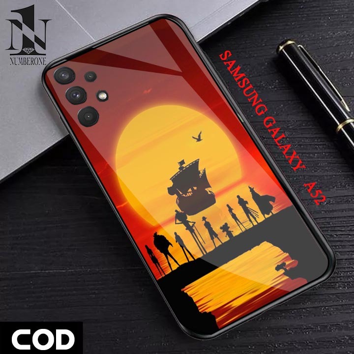 Case Samsung Galaxy A52  [one piece] Aneka casing, case, kondom hp, custom case, case aesthetic case