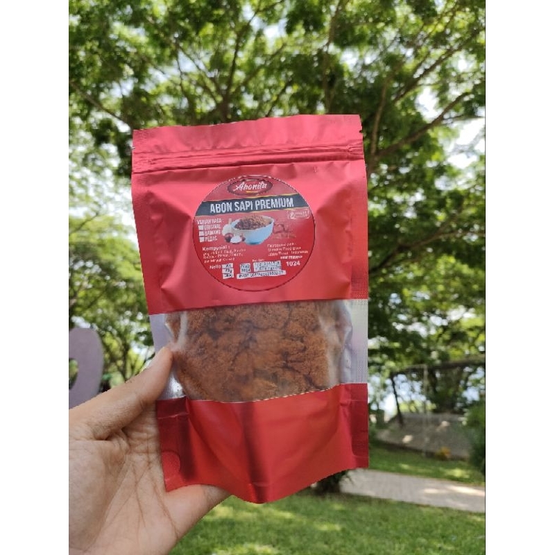 

ABONITA Abon Sapi Premium MPASI non MSG, HALAL Original 50gram