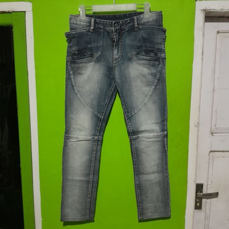 celana jeans balmain