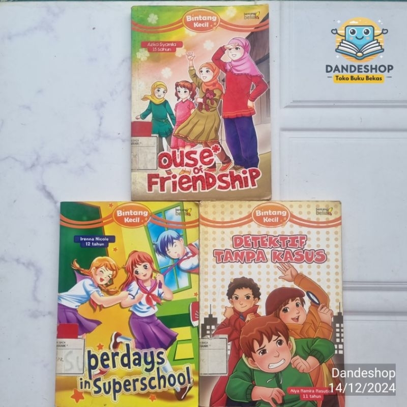 Bintang Kecil - Seri Novel Anak Bentang Belia - Buku Cerita Anak Bekas Preloved