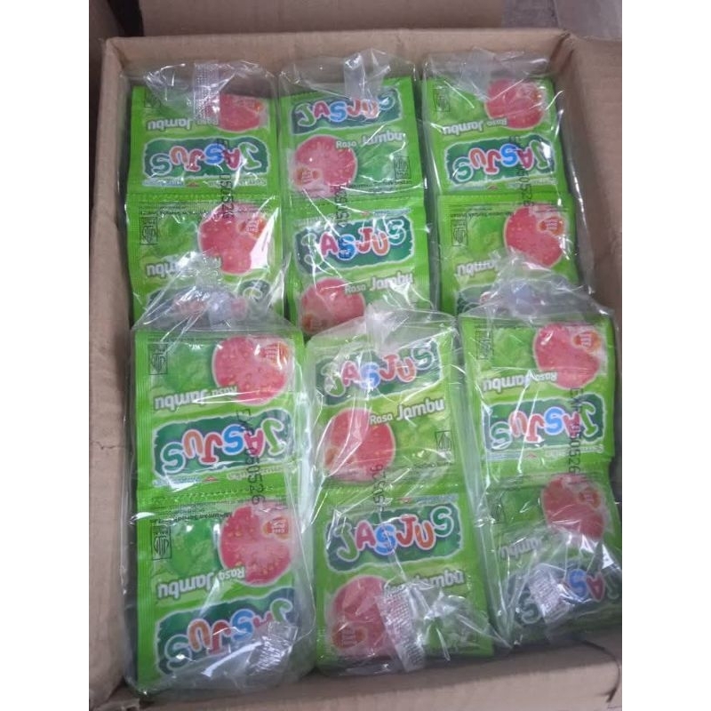 

minuman bubuk jasjus harga tertera untuk 1 renteng/ 12 pcs