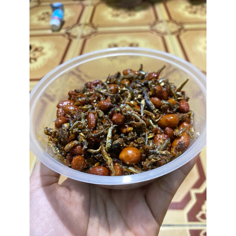 

teri kacang sambal kriuk