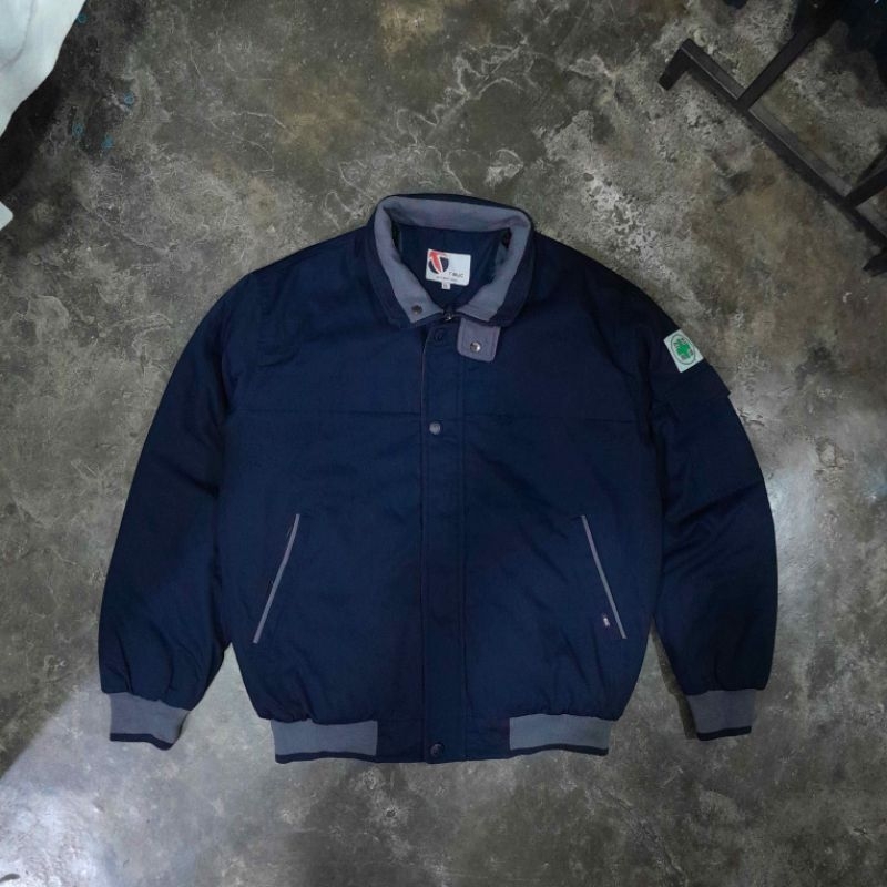 T BUC WORK JACKET NAVY