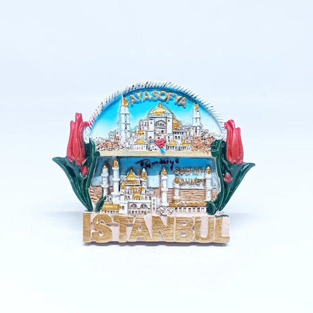 Fridge Tempelan Magnet Kulkas Souvenir Negara Turkey Turkiye Istanbul Turki 196