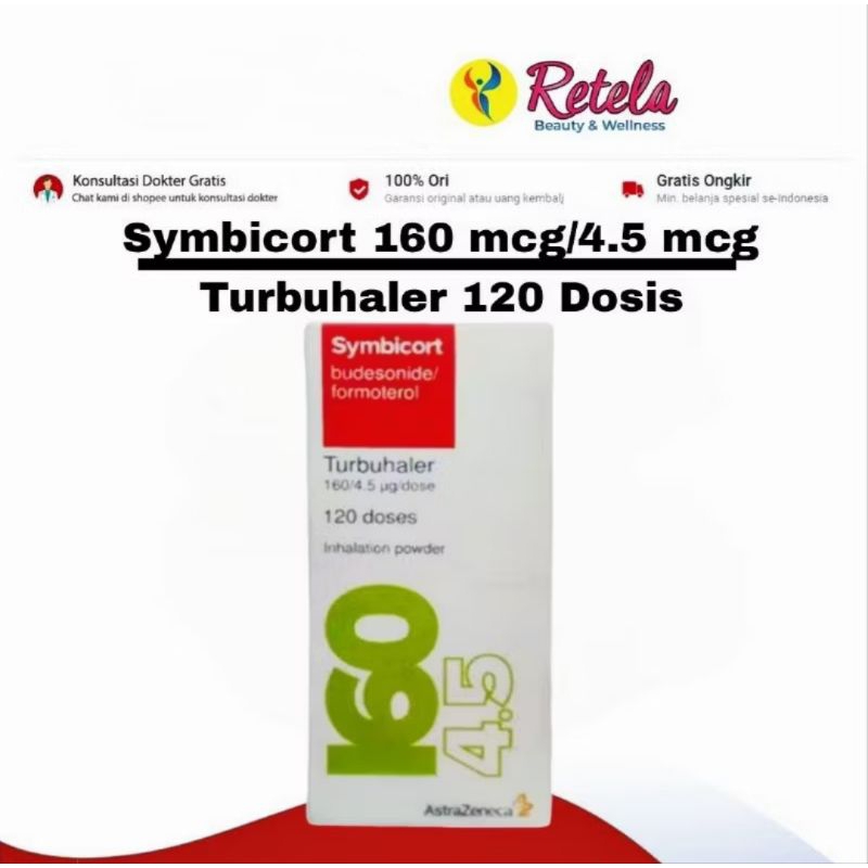 SYMBICORT 160 120 DOSES ORIGINAL TURBUHALER