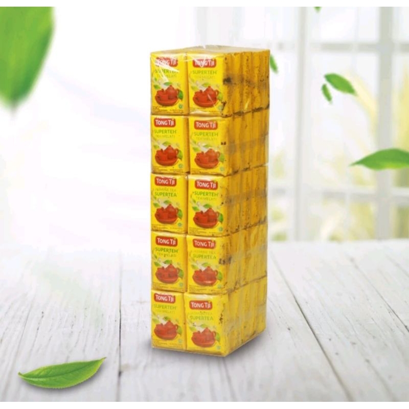 

Tong Tji Super Jasmine Tea (1Slop: 9gr x 50pcs) - Teh Tongtji Super / Teh Melati / Teh Tubruk / Teh Kepyur / Teh Tongtji Seduh / Jasmine Tea / Teh Seduh Nikmat / Teh Solo / Teh Seduh / Oleh Oleh Tegal Slawi / Teh Tongtji Asli Tegal / Teh Seduh Super Enak