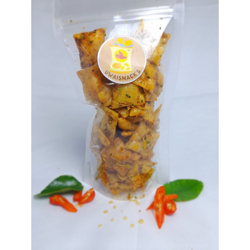 

Keripik Pangsit Uwaisnack's 65gr