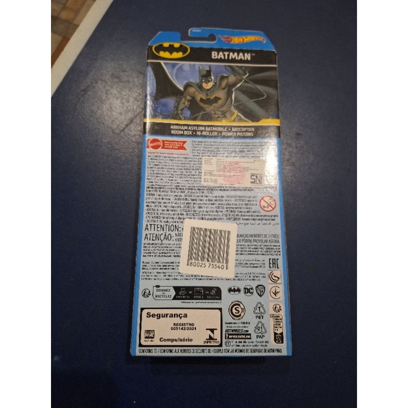 HotWheels Batman series isi 5 pcs