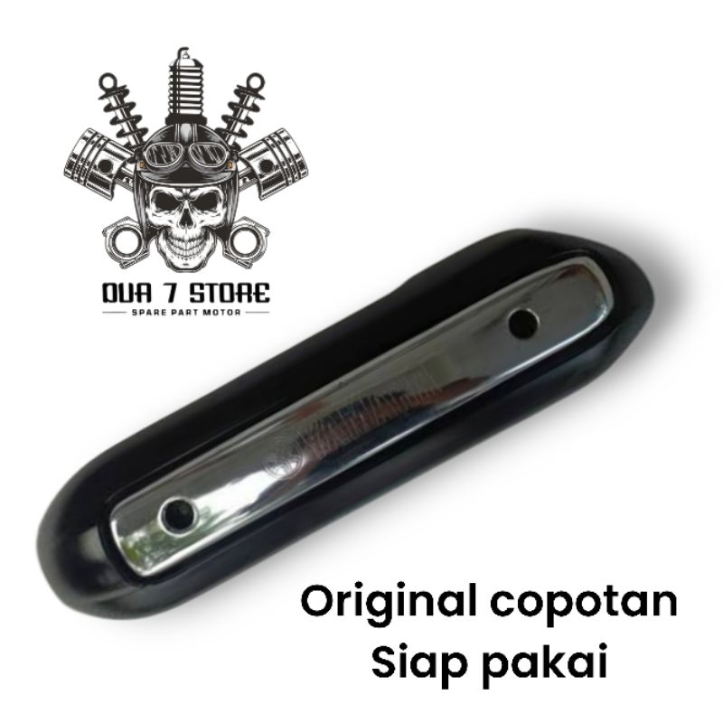 tameng knalpot mio smile mio soul fino karbu original