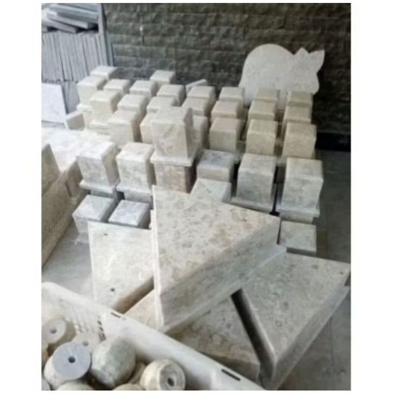 TATAKAN PIALA KAKI 3 MARMER ONYX