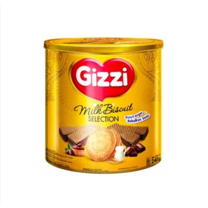 

Biskuit Wafer Gizzi Milk Selection 240 gr / Gizzi Milk Biscuit Selection 240 gr