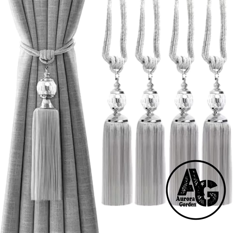 Tali Gorden Mewah Tasel Gorden Jumbo Ikat Gorden Minimalis