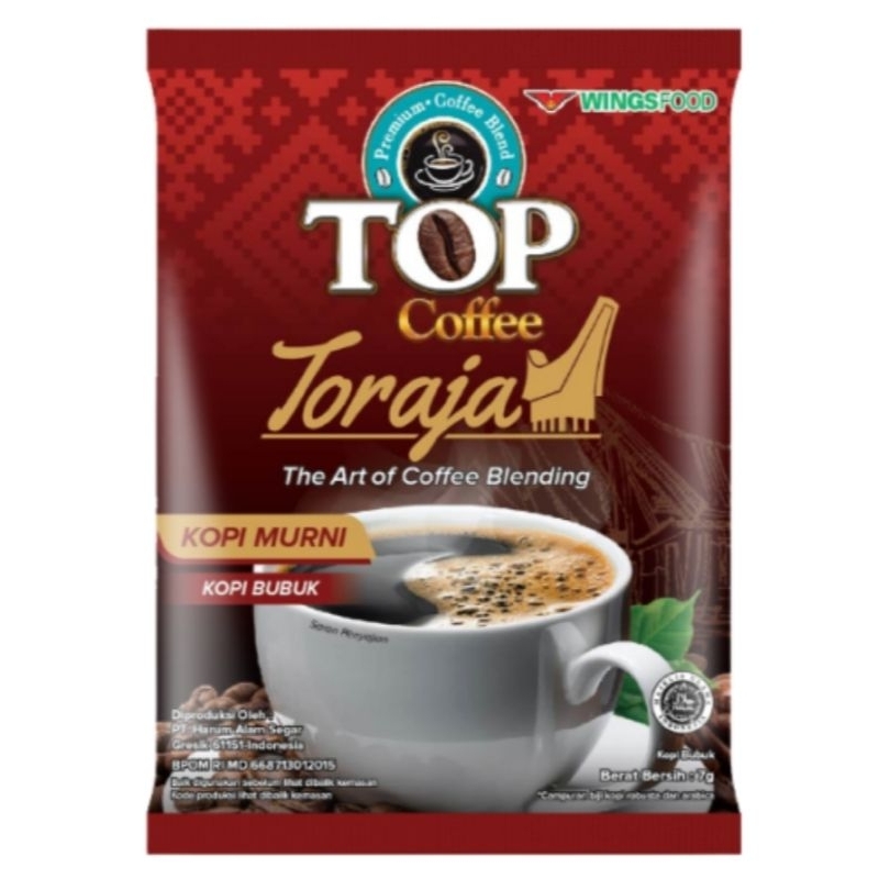 

kopi top Toraja murni 7gr (rentengan)