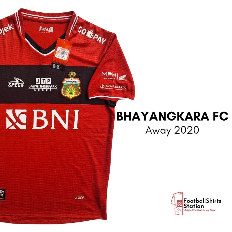 Jersey Bhayangkara FC Away 2020 Size XL Original Specs