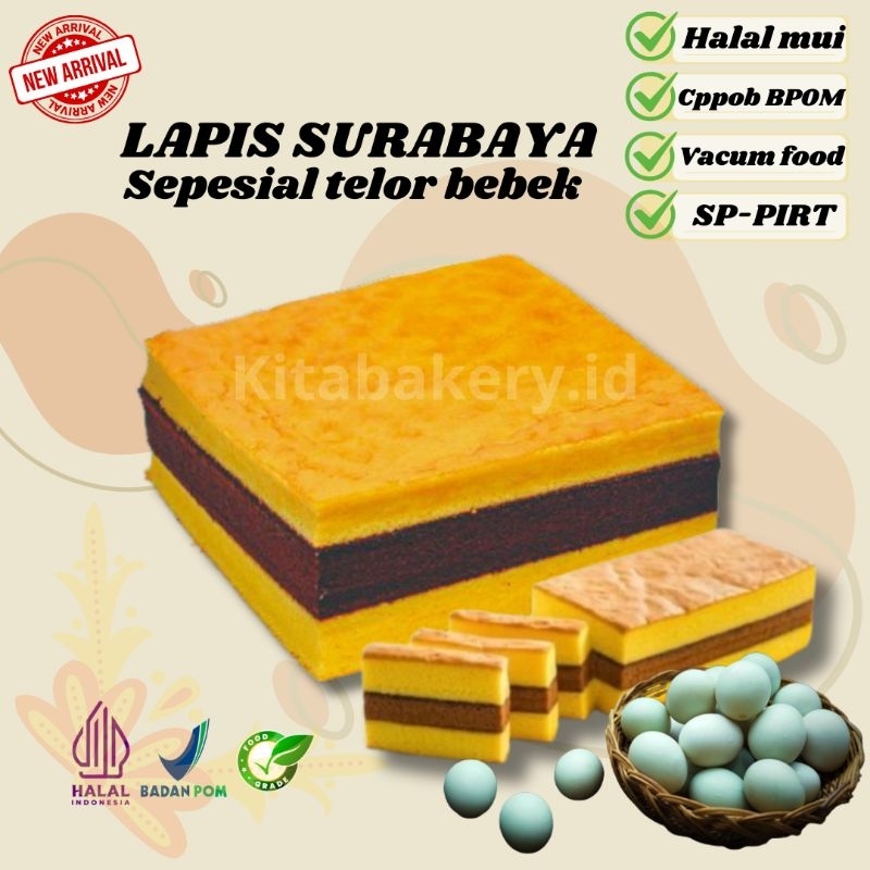 

Lapis Surabaya sepesial 22x22 cm