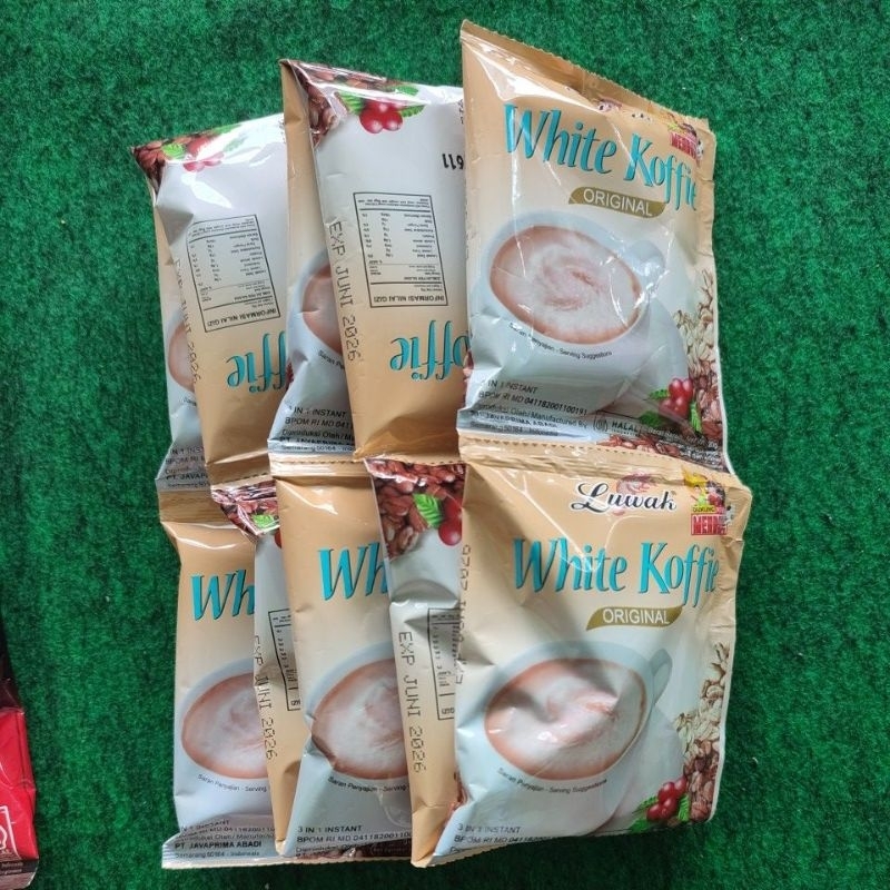 

(10 Pcs) White Koffie original 20g