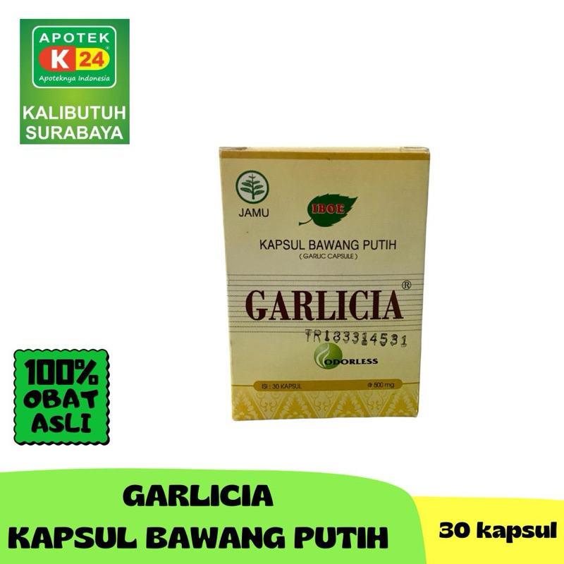 

GARLICIA KAPSUL BAWANG PUTIH 30kapsul