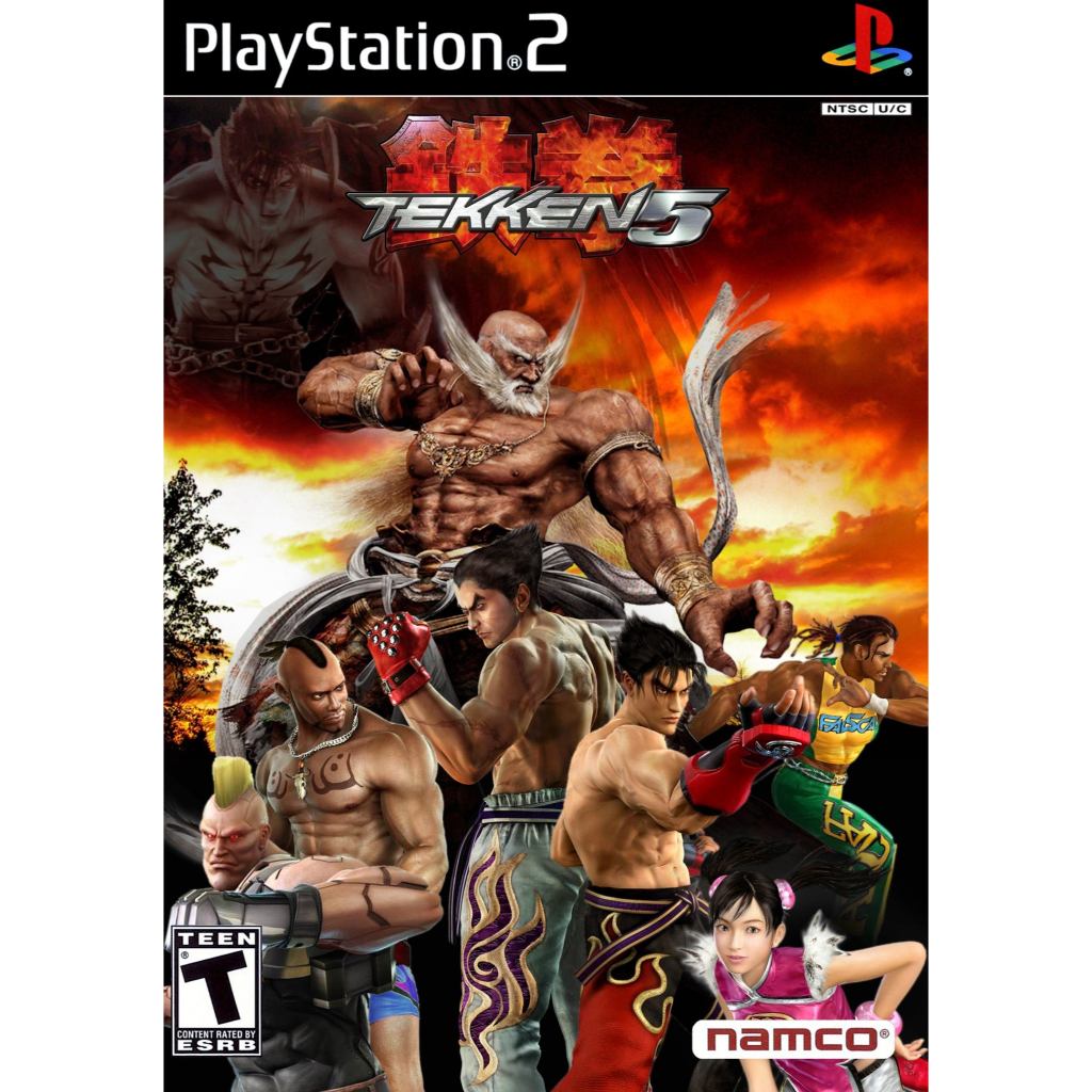 KASET PS2 TEKKEN 5