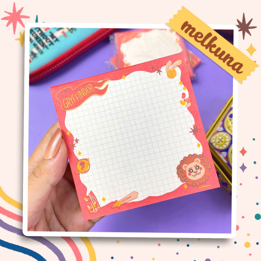 

Melkuna Memopad Gryffindor Harry Potter