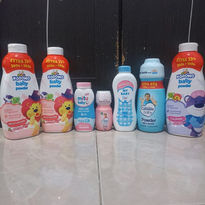 NEW Kodomo Baby Powder 300g+100g/Kodomo Baby Powder Moisturizing/Kodomo Calming 400g/Cussons Baby Po