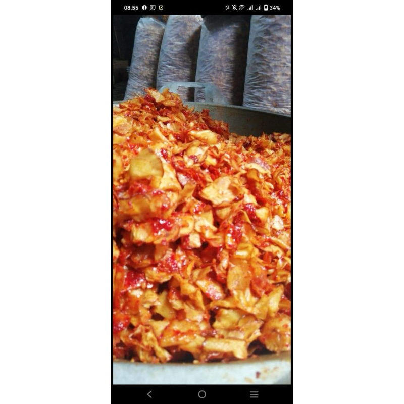 

Keripik Ubi Pedas 1kg
