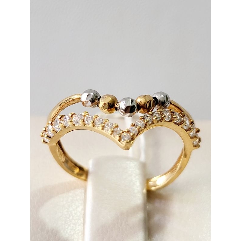 Cincin Emas Asli Aurel Candy Gold 8k
