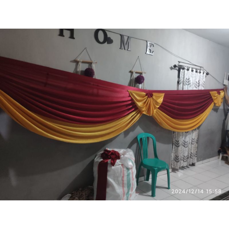 Rumbai Tenda Model Kombinasi - Poni Tenda - Rumbai Rumbai