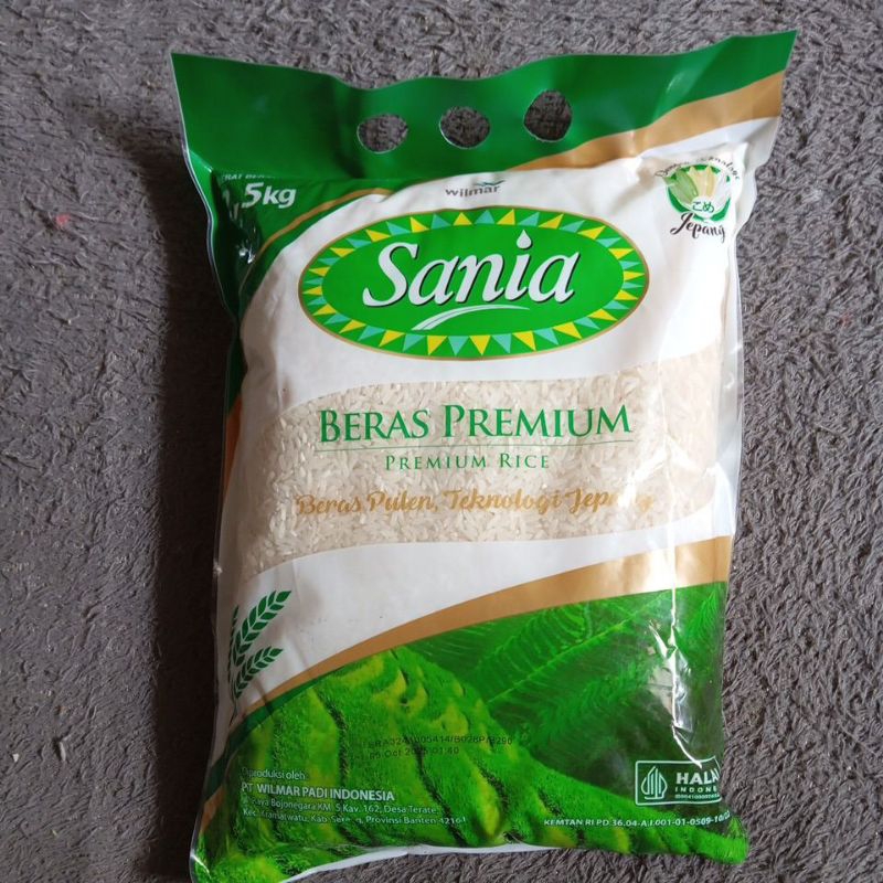 

Sania Beras Premium Pletik Jepang