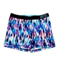 Celana Senam Justice Original Short Sport Legging Gymnastics Size 10