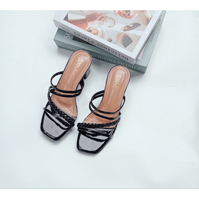 sandal heels wanita hak tahu 5 Cm