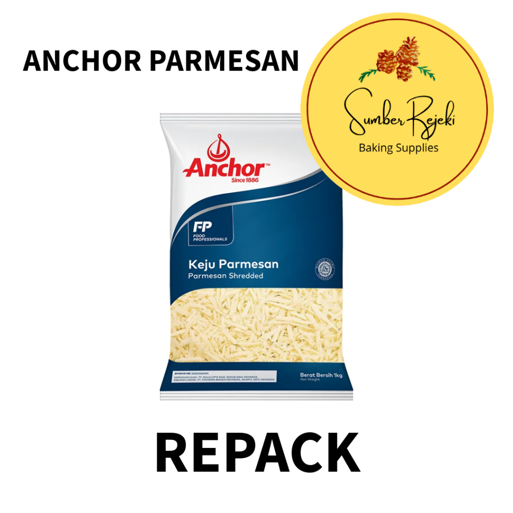 

Anchor Grated Parmesan / Keju Parmesan Bubuk