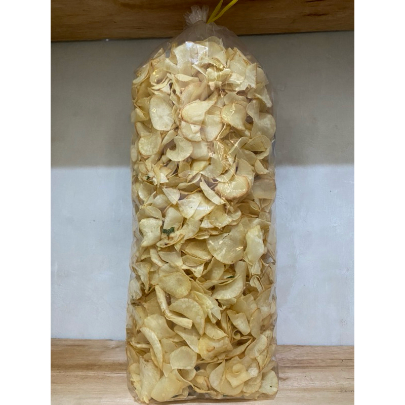 

KERIPIK SINGKONG 1KG ASIN GURIH DAUN BAWANG