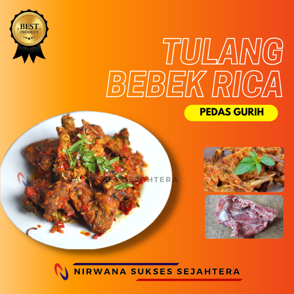 

TULANG BEBEK RICA - RICA PEDAS GURIH