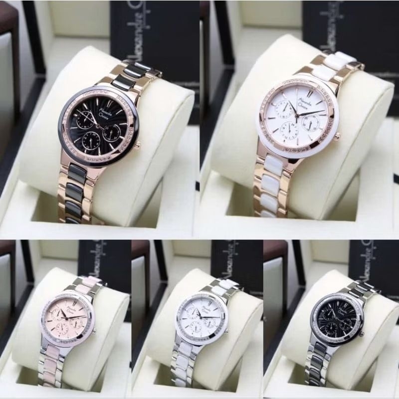jam tangan alexandre christie 2299/ 2299 BF original