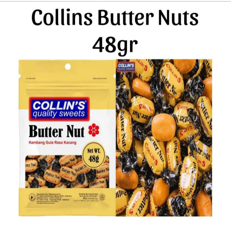 

collins butter nuts 48gram