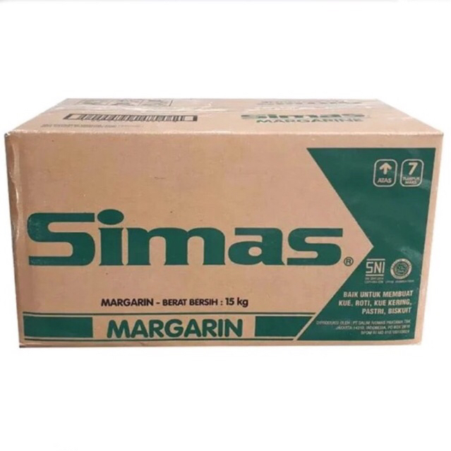 

Simas Margarine 250 gr / Mentega Simas