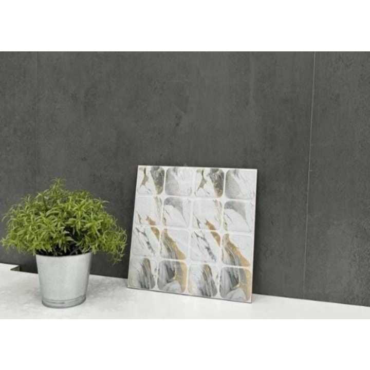 KERAMIK LANTAI KAMAR MANDI PERMUKAAN KASAR UKURAN 25X25 | UNO CHIARA GREY 25X25