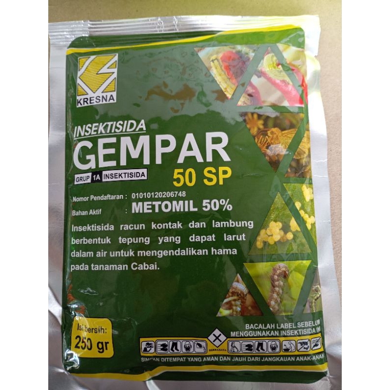 Gempar metomil 50SP.250gr
