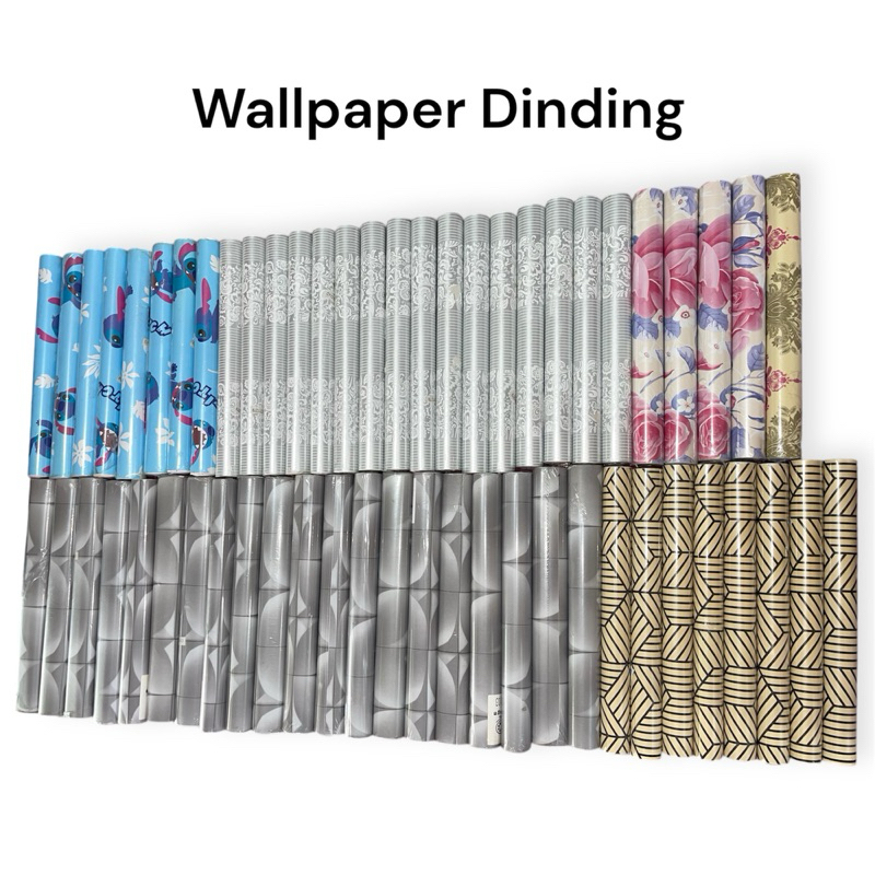 TERMURAH WALLPAPER DINDING PANJANG 8-10 METER | STIKER DINDING | WALLPAPER DINDING AESTHETIC